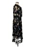Reiss Print Black Cocktail Dress Size 8 - photo 4
