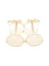 Stuart Weitzman Ivory Sandals Size 10 - photo 2