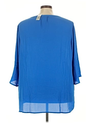 Catherines 3/4 Sleeve Blouse (view 2)
