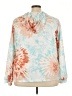 Luukse Tie-dye Teal Pullover Sweater Size 4X - photo 2