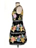 payal pratap 100% Polyester Floral Black Cocktail Dress Size 6 - photo 5