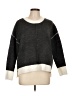 Sweet Romeo Color Block Gray Pullover Sweater Size L - photo 1