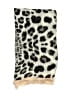 Unbranded Animal Print Ivory Gray Scarf One size - photo 2