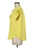 J.Crew 100% Silk Yellow Blouse Size 6 - photo 5