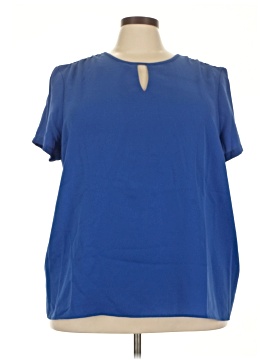 Lands' End Short Sleeve Blouse (view 1)