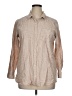 Old Navy Tan Long Sleeve Button-Down Shirt Size XL - photo 1