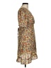 Unbranded Floral Brown Casual Dress Size M - photo 4