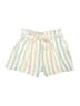 Gap Stripes Ivory Shorts Size 2 - photo 1