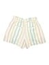 Gap Stripes Ivory Shorts Size 2 - photo 2