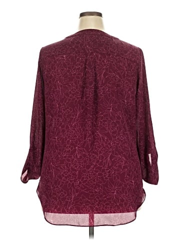 Apt. 9 3/4 Sleeve Blouse (view 2)