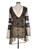 Volcom 100% Polyester Paisley Blue Casual Dress Size 10 - photo 2