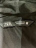 Zara Solid Black Long Sleeve Blouse Size S - photo 7