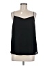 Ann Taylor LOFT 100% Polyester Black Sleeveless Blouse Size M - photo 1