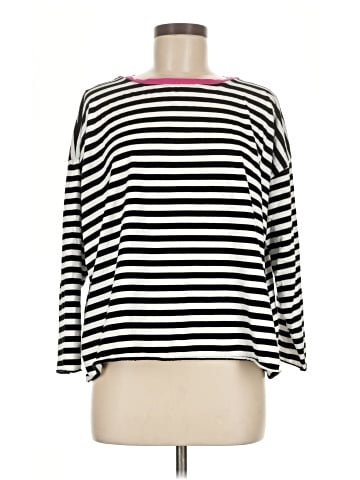 Planet By Lauren G 3/4 Sleeve T-Shirt (view 1)