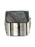 Fossil 100% Cow Leather Stripes Gray Leather Backpack One size - photo 1