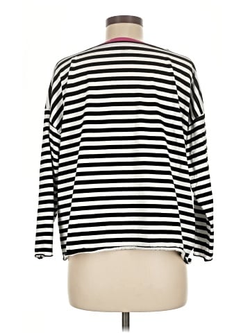 Planet By Lauren G 3/4 Sleeve T-Shirt (view 2)