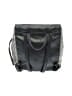 Fossil 100% Cow Leather Stripes Gray Leather Backpack One size - photo 2