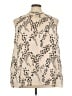 Torrid 100% Polyester Animal Print Ivory Sleeveless Blouse Size 4X Plus (4) - photo 1