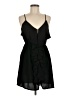 Alya 100% Polyester Solid Black Cocktail Dress Size M - photo 1