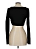Shein Black Long Sleeve Top Size L - photo 2