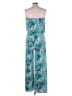 Ariella Paisley Teal Jumpsuit Size 0 - photo 2