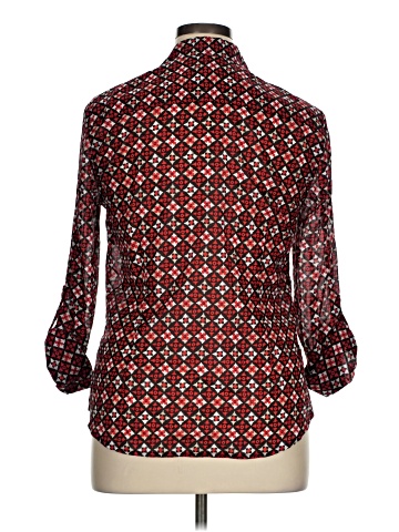 Charter Club 3/4 Sleeve Button-Down Shirt (view 2)