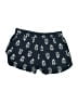 Madewell 100% Viscose Hearts Blue Drapey Pull-On Shorts in Vinefloral Size S - photo 2