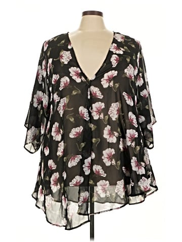 Avenue 3/4 Sleeve Blouse (view 1)