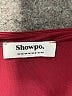 showpo Burgundy Long Sleeve Top Size 8 - photo 7