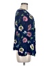 Old Navy Blue Long Sleeve Blouse Size M - photo 4