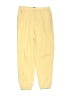 Treasure & Bond Solid Yellow Track Pants Size 12 - photo 1