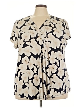 Lane Bryant Short Sleeve Blouse