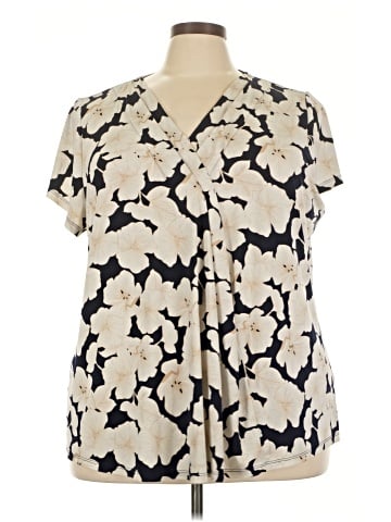 Lane Bryant Short Sleeve Blouse (view 1)