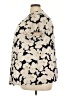 Lane Bryant Floral Ivory Short Sleeve Blouse Size 26 - 28 Plus - photo 5