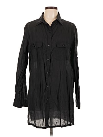 Lauren by Ralph Lauren Long Sleeve Button-Down Shirt (view 1)