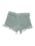 Bear Dance Tweed Teal Shorts Size L - photo 2