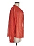 Time and Tru 100% Polyester Red Long Sleeve Blouse Size M - photo 4