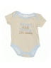 Little Beginnings Gold Short Sleeve Onesie Size 0-3 mo - photo 1