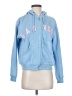 Assorted Brands 100% Polyester Blue Zip Up Hoodie Size S - photo 1