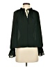 Madewell 100% Polyester Green Long Sleeve Blouse Size XS - photo 1