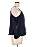 Haute Monde 100% Polyester Blue Sleeveless Blouse Size L - photo 4