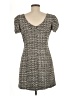 Aqua Tweed Gray Casual Dress Size M - photo 2