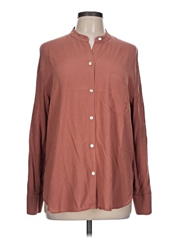 Vince. Long Sleeve Button-Down Shirt (view 1)