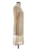 A'reve 100% Polyester Tan Cardigan Size S - photo 4