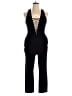 XOXO Solid Black Jumpsuit Size XL - photo 1