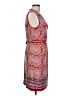 Max Studio Paisley Red Casual Dress Size L - photo 4
