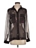 Gap 100% Polyester Black Long Sleeve Blouse Size S - photo 1