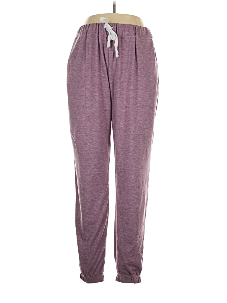 Pre-owned Unbranded Casual Pants In Purple