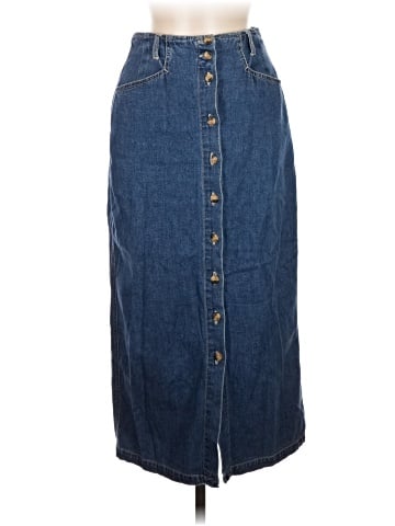 Gloria Vanderbilt Denim Skirt (view 1)