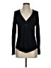 Athleta Black Long Sleeve Henley Size S - photo 1